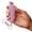 Pink, variant on Pepper Spray Keychain for Women Self Defense. Belt Clip Holder, Easy Access Finger Grip 12 ft Range, 0.5 fl oz (Black)