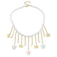 thumbnail image 7 of AOOOWER Elegant Butterfly Necklace Adjustable Chain Necklace Fashionable Accessories Neck Jewelry Perfect for Jewelry Collectors, 7 of 7