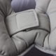 thumbnail image 5 of Banana Neck Pillow for Kids - Neck Support - Stroller Travel Pillow (Orange Star), 5 of 5