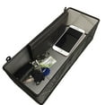 thumbnail image 2 of Zimtown Wall Mount & Mail Key Rack Storage Basket, Black, 2 of 4