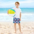 thumbnail image 6 of joogoo Glitter Halloween Skull Boys Swim Trunks Beach Swimsuit Shorts Boxer 8Y, 6 of 8