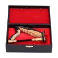 thumbnail image 1 of QIILU Mini Harp Model Wooden Musical Instrument Harp Replica Ornament With Storage Box, 1 of 8