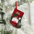 thumbnail image 5 of SDJMa 8.66 Inch Mini Christmas Stocking, Plush 3D Snowman Merry Christmas Stocking for Xmas Tree Winter Holiday Party Supplies Farmhouse Home Fireplace Mantel Hanging Decor, 5 of 8