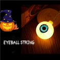 thumbnail image 3 of Inteprter 10/20 LEDs Halloween Eyeball Fancy Led para Festival Bar Home Party Decor Decoración de Halloween Kits de decoración para fiestas No.1 Inteprter HA042475-01, 3 of 6