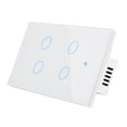 thumbnail image 2 of Interruptor táctil WiFi inteligente con control remoto de aplicación Interruptores de atenuación de iluminación para el hogar Interruptor 4 Zulema Interruptor táctil inteligente WiFi RF, 2 of 8