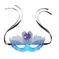thumbnail image 1 of Inteprter 5d DIY diamante pintura Animal Rhinestone disfraz fiesta medio ojo cubierta Manual diamante maquillaje fiesta decoración para principiantes 1 Artesanía Cisne AA407 Inteprter HA002474-06, 1 of 1