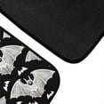 thumbnail image 5 of Renewold Bat Black Car Floor Mats for Sedans Trucks SUV, All Weather Protection Halloween Car Mats Full Set with Anti-Slip Rubber Backing Universal Fit, 4 Pack, 5 of 7