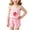 Pink, variant on THDHVS Toddler Outfits for Girls,Girls Print Camisole Tank Top Shorts Summer Casual 2 Piece Set,Girls' Clothing Sets Orange 2-3 Years