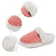 thumbnail image 6 of Womens Fuzzy Slippers Plush Lined Winter Slippers Soft Sole Cozy Indoor Outdoor Warm Shoes Comfortable Design Ideal for Home and Couples, 6 of 8