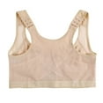 thumbnail image 7 of Women's Front Closure Posture Corrector Bras Wire Free Back Support Full Coverage Bra Shockproof Wireless Breathable Plus Size Sport Bra Seamless Sleep Bra,S-5XL, 7 of 7
