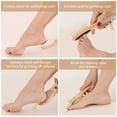 thumbnail image 3 of Exfoliation Expert, Stainless Steel File With Natural Pumice Stone For Effective Callus Removal, Compact Design For Easy Storage And Travel, Reusable And Easy To Clean, 3 of 7