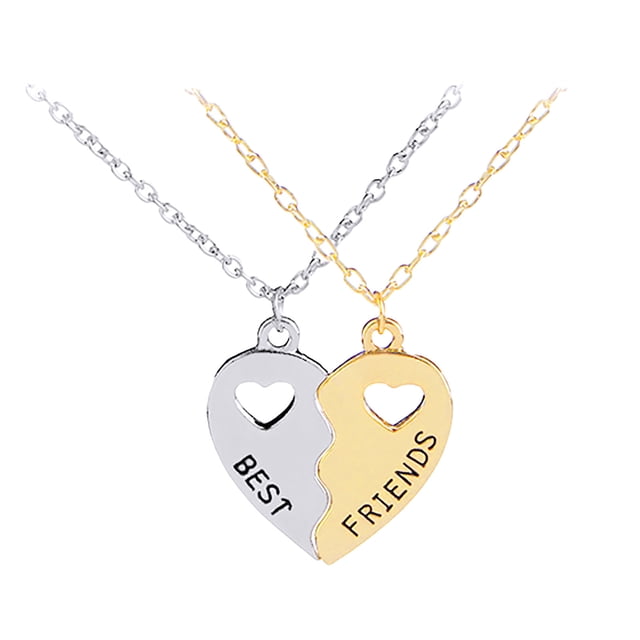 Collier de Clavicule Mode Frais Meilleurs Amis Bijoux pour Femmes
