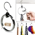 thumbnail image 1 of Organizador Multiusos Para Perchas De Armario Rolly Hanger Gran Ahorro De Espacio Corta El Desorden En El Armario Organizador Ideal Para Cinturones Gorras De Béisbol Corbatas Bufandas Monederos Y Much, 1 of 5