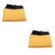 thumbnail image 3 of Kenally Fundas universales para asiento de tractor, protector de silla para automóvil, amarillo y negro amarillo negro 2piezas, 3 of 6