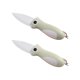 thumbnail image 2 of Foldable Ceramic Knife With Handle For Easy Storage And Safe Cutting Ideal For Peeling And Slicing Vegetables For Kitchen Use, 2 of 6