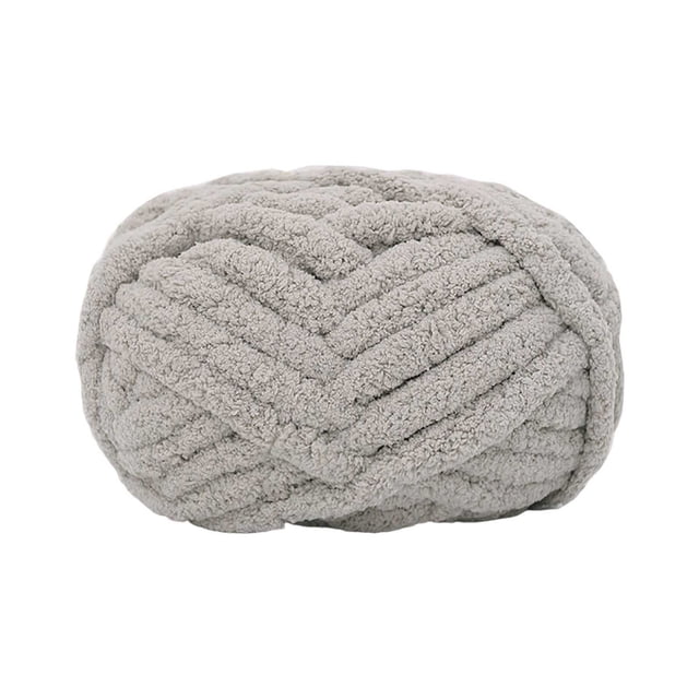 WIFKLSIIPG Knitting Yarn for Beginners DIY Craft Bulk Wool Blend Fiber Soft Thick Hand Knitting Crochet Yarn for Scarf Blanket Making