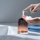 thumbnail image 5 of Bote dispensador de jabón de manos 450ml | Bomba de plástico recargable | Transparente, gris, marrón, multicolor | Baño moderno, cocina, loción para encimeras de inodoro, soporte para champú, 5 of 6
