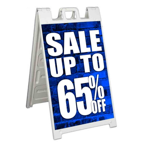 Sale Up To 65 Percent Off (24" X 36") Standard A-Frame Signicade, Includes Decal Applied To Stand