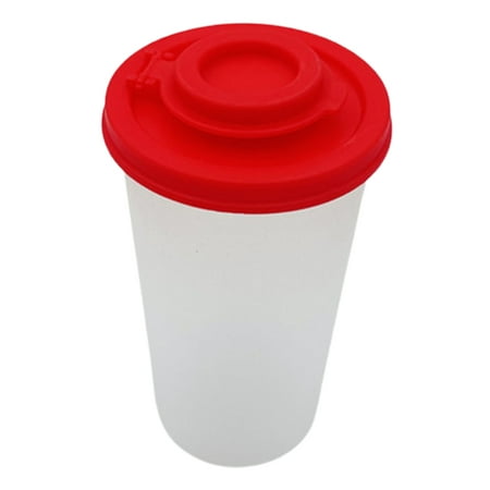 

Yesbay Condiment Bottles Moisture Proof Salt And Pepper Shakers Clear Plastic Airtight Lids BPA-free Spice Containers