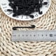thumbnail image 2 of 50 hebillas para enredaderas, clips de sujeción fijos, ganchos de amarre, hebillas para enredaderas, pinzas para verduras y plantas de jardín (negro), 2 of 7