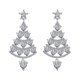 thumbnail image 2 of Guardurnaity 1 par de pendientes para mujer, decoración de árbol de Navidad, pendientes, decoraciones para orejas, novias, joyería femenina para Ropa, zapatos y accesorios Miscelánea, 2 of 6