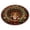 D-S, variant on Christmas 3D Round Rug,Optical Illusion Christmas Area Mat for Indoor Outdoor Use,Santa Claus Decorative Rugs Welcome Floor Mat for Living Room Home Gifts,15.75 inch