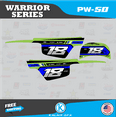 thumbnail image 3 of Kalair GFX Graphics Kit for Yamaha PW50 (All Years) Warrior Series, 3 of 5