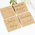 thumbnail image 4 of 50 Uds 5*9cm gracias tarjetas de felicitación, de venta al por menor en línea paquete insertar compras del cliente, regalo de agradecimiento de cartulina, 4 of 4