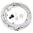 thumbnail image 4 of Sistema de nebulización para invernaderos, plantas de jardín para interiores y exteriores, flores, kit de riego para riego, juego de 9 m, color blanco Inevent HA001762-02, 4 of 7