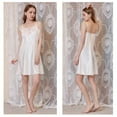thumbnail image 4 of KAWELL Sexy Nightgown for Women Lace V Neck Sleepwear Pajama Dress, 4 of 4