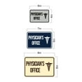 thumbnail image 5 of Classic Framed Physician's Office Sign (Black) - Large, 5 of 5