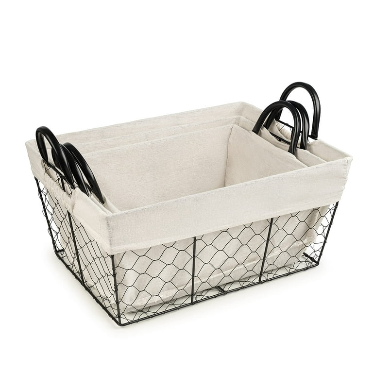 Sorbus Wire Basket with Handles Home, Kitchen and Bathroom