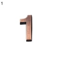 thumbnail image 5 of 0-9 Modern House Door Plaque Address Arabic Number Digit Plate Sign Decoration, 5 of 10