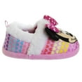 thumbnail image 4 of Disney Minnie Mouse "Colors of Love" Toddler Girls' Dual Sizes Nylex Fabric Slippers - Pink, 7-8, 4 of 8