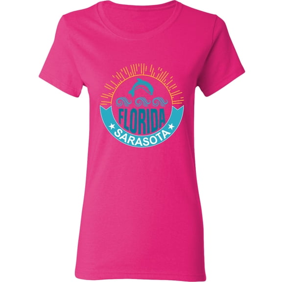 Inktastic Sarasota Florida Vacation Travel Women's T-Shirt