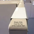 thumbnail image 4 of Cubicle Nameplate Holder - Measures 2 inch x 8 inch (Polished Silver - 2" Depth) Scratch-resistant aluminum, 4 of 7