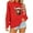 #0021-Red, variant on Ailaofu Womens Casual Heart Graphics Shirt Long Sleeve Pullover Loose Crewneck Cute Love Printed Sweatshirt Tops