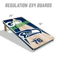 thumbnail image 6 of YouTheFan NFL Seattle Seahawks 2' x 4' Cornhole Game, 6 of 6