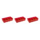 thumbnail image 5 of Monstrate 8 rejillas grandes de silicona de grado alimenticio fabricante de cubitos de hielo Jumbo cubo de hielo grande bandeja cuadrada DIY molde Type1 NO1 Monstrate CBP155357, 5 of 6