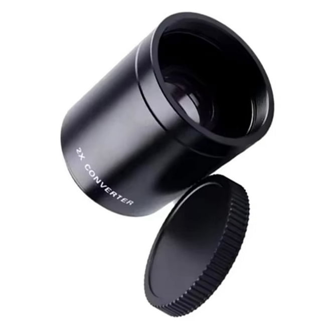 Lente de Aumento con Convertidor Teleconvertidor 2x para Lentes de T de Cámaras Réflex de 420-800 mm, 500 mm, 900 mm y 650-1300 mm.