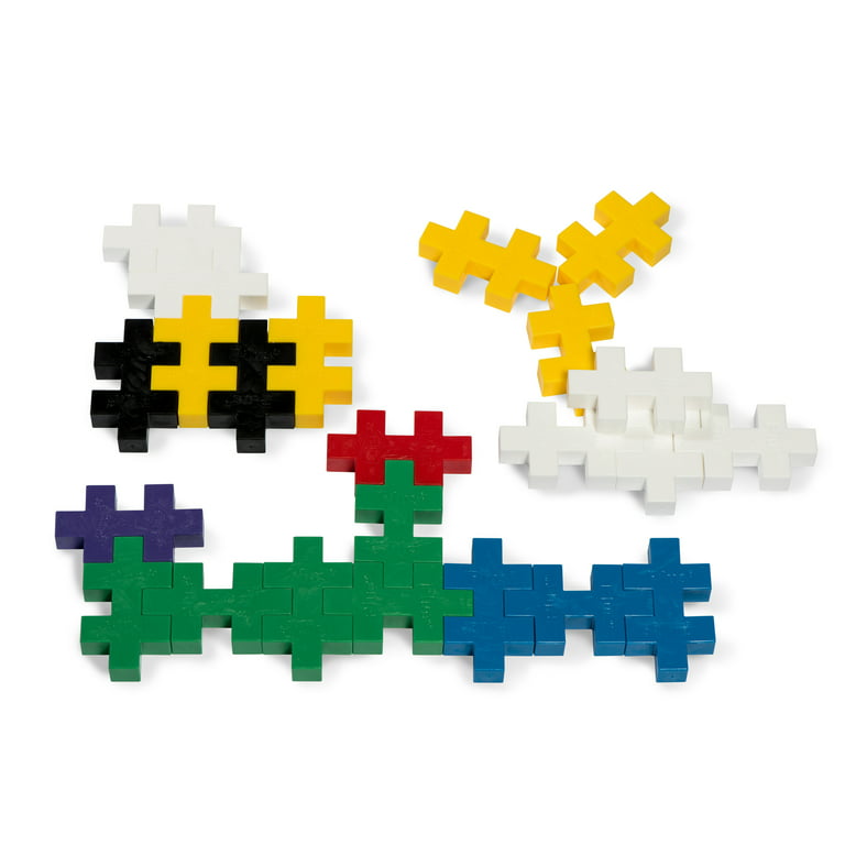 PLUS PLUS - Open Play Set - 600 Piece - Basic Color Mix, Construction  Building Stem Toy, Interlocking Mini Puzzle Blocks for Kids