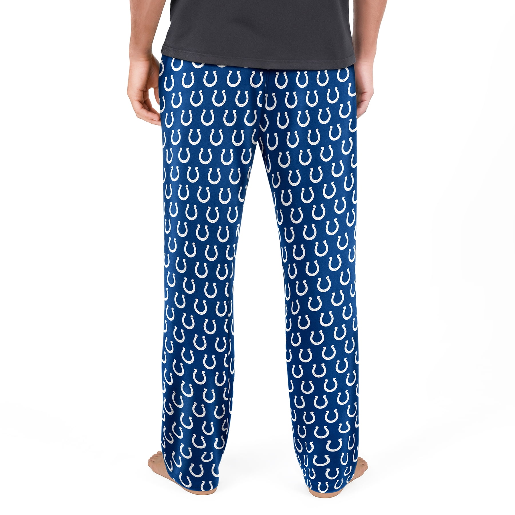 NFL Mens Indianapolis Colts All Over Print Pajama Pants