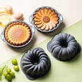 thumbnail image 2 of Homelife Silicone Cake Mold Nonstick Round Charlotte Cake Pan for Cheese Cake Chocolate BPA-Free Easy Release Fondant Molds Gift for Bakers, 2 of 13