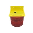 thumbnail image 2 of Solar Warning Light 8 LED Red Light Solar Warning Light Obstacle Light / Lighthouse Light / Traffic Warning Light / Tower Crane Warning Light / Marine Light, 2 of 8