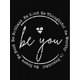 thumbnail image 2 of Camiseta de verano para mujer Manga Corta Chic Love Heart & Letter Print Women's T-Shirt - Casual Crew Neck, Short Sleeve, Stretchy Polyester Blend, Machine Washable - Perfect for SummerFather's Day, 2 of 6