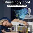 thumbnail image 2 of Ultra Silent Rechargeable Desktop Fan with Digital Display - Wall Mounted USB Desktop Fan, 150 Speed and 120? Tilt, 4000mAh  for Bedroom Office Kitchen Camping Travel, 2 of 6