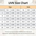 thumbnail image 2 of UVN Womens Pajamas Sets Long Sleeve Shirts and Drawstring Pants Ladies Loungewear Casual 2 Piece Matching Sets, 2 of 8