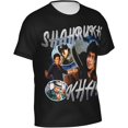thumbnail image 2 of Shah Rukh Khan T-Shirt Homme Été Col Rond Manches Courtes Impression 3D, 2 of 7