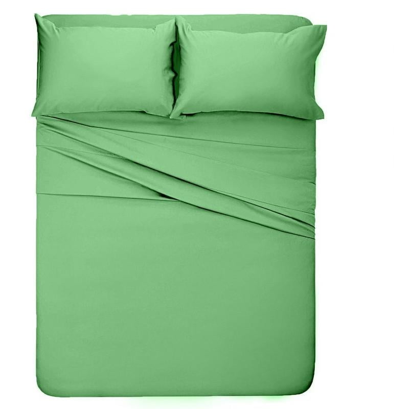 Customized Sheet Set For RV Camper Size (42x80) Solid Sage easy to fit