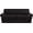 Black, variant on 2 Piece T Cushion Sofa Slipcovers Thick Couch Cover Furniture Protector Stretch T Cushion Sofa Covers for 1 Cushion Couch with LJX SOFA COVER